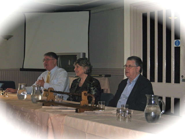 Roger williams, baroness Joan-walmsley, Graham Lippiatt.